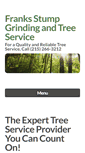 Mobile Screenshot of frankstreeservicespa.com